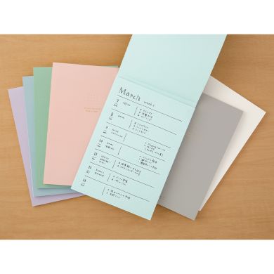Colour Dot Grid A5 Paper Pad