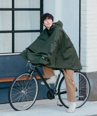 WPC Rain Bicycle Poncho