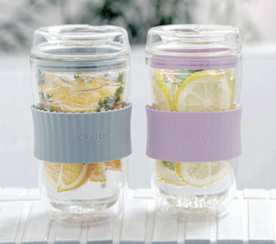 Vidro Double Wall Glass Cup 220/330ml