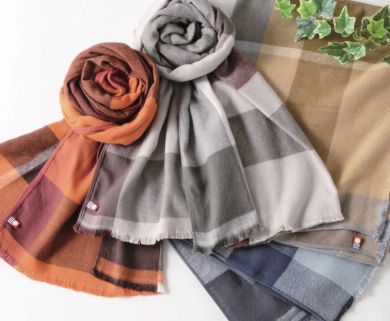 Soft Stripe Scarf