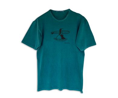 T-Shirt Penguin Surfer
