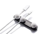 RECH0203 Magnetic Cable Holder Plus White