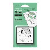 I218CK Self-Inking Stamp Clock