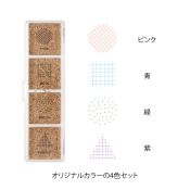 I278GM Paintable pre-inked Stamp Geometrie