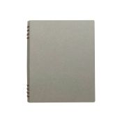 YT008GY Ring Notebook Cover Grey