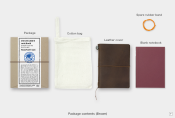 I5200BR Travellers Notebook Passport Brown