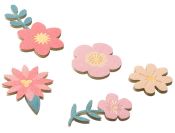 I215PF Decoration Sticker Pink Flower