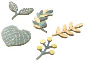 I215LF Decoration Sticker Leaf