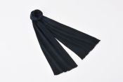 OR006BK Coloured Scarf Black