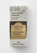 I5130LG Traveller's Notebook Brass TRC Logo Clip