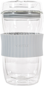 PO008BL Vidro Glass Cup 330ml Blue