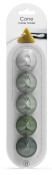 RECH0402 Cone Cable Holder 5-Pack Green