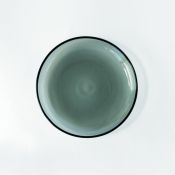 AM022GY Glass Heat-Proof Dish Grey