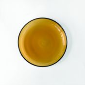 AM022YL Glass Heat-Proof Dish Yellow
