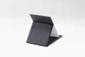 HU002BK Medium Folding Mirror Black