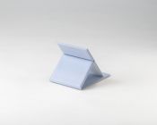 HU001LB Small Folding Mirror Light Blue