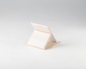 HU001CR Small Folding Mirror Cream