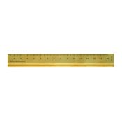I057RL Brass Ruler