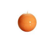 GZ002OR Medium Ball Candle 12cm Orange