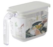 MK736W Container w/ Handle Small White
