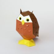 BC001OW TINY Animals Owl