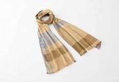 OR005YL Soft Stripes Scarf Yellow