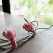 REAC0501 ZOO Cable Wrap Pig Pink